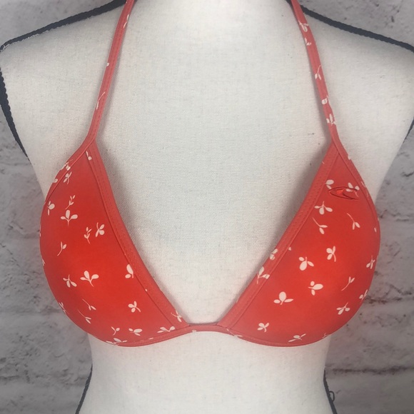 O’Neill Bathing Suit Bikini Top Sz Small - Picture 1 of 5